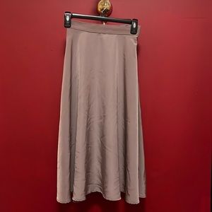 American apparel A line skirt. Beige brown color. XS in size
